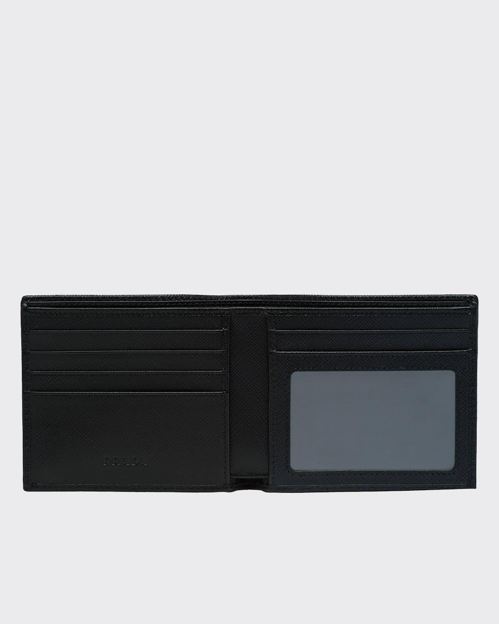 PRADA Women Leather wallet Black 2MO233_QME_F0002