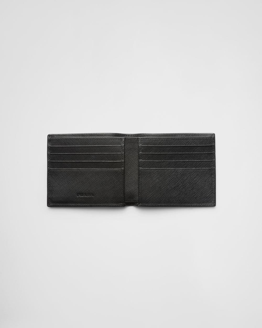 PRADA Men Leather wallet Black 2MO513_QHH_F0002