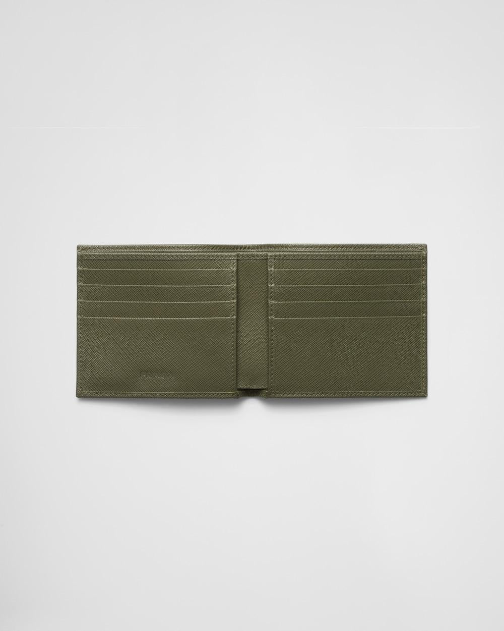 PRADA Men Leather wallet Loden Green 2MO513_QHH_F0466