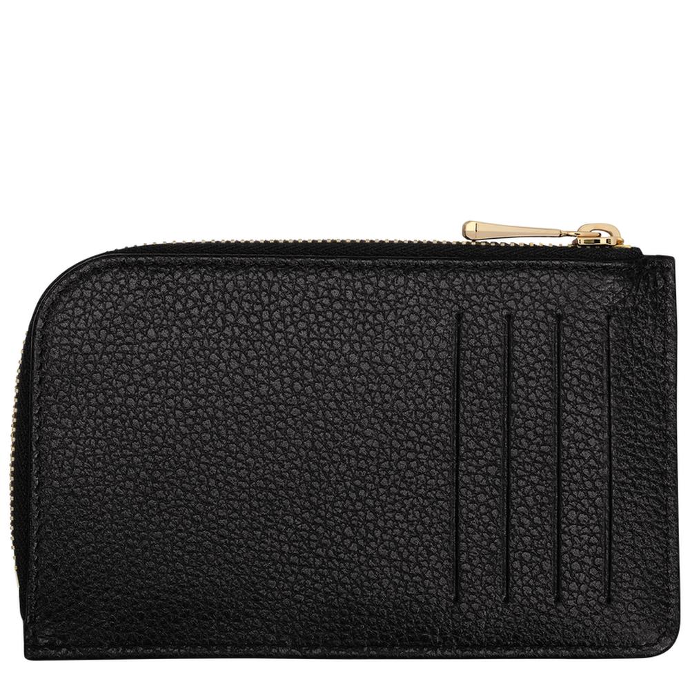 LONGCHAMP Men The Foulonné card holder Black 30036021001