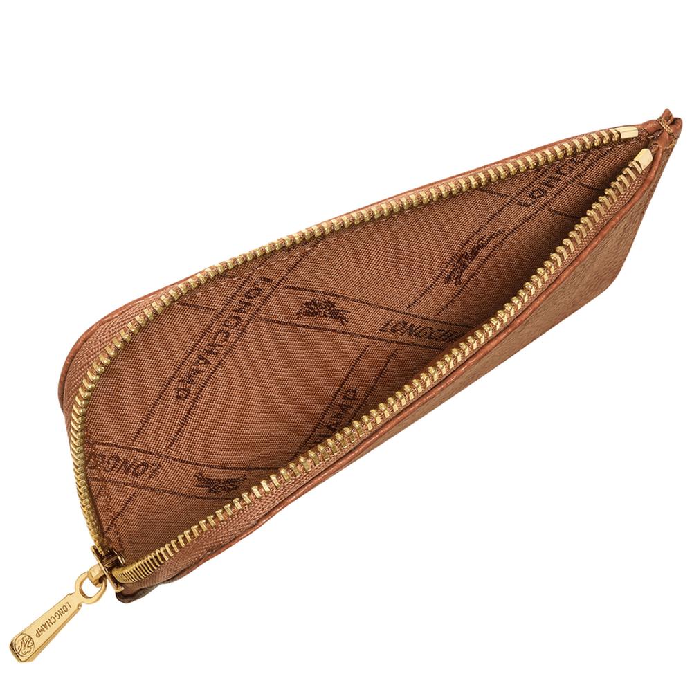 LONGCHAMP Men The Foulonné card holder Caramel 30036021121