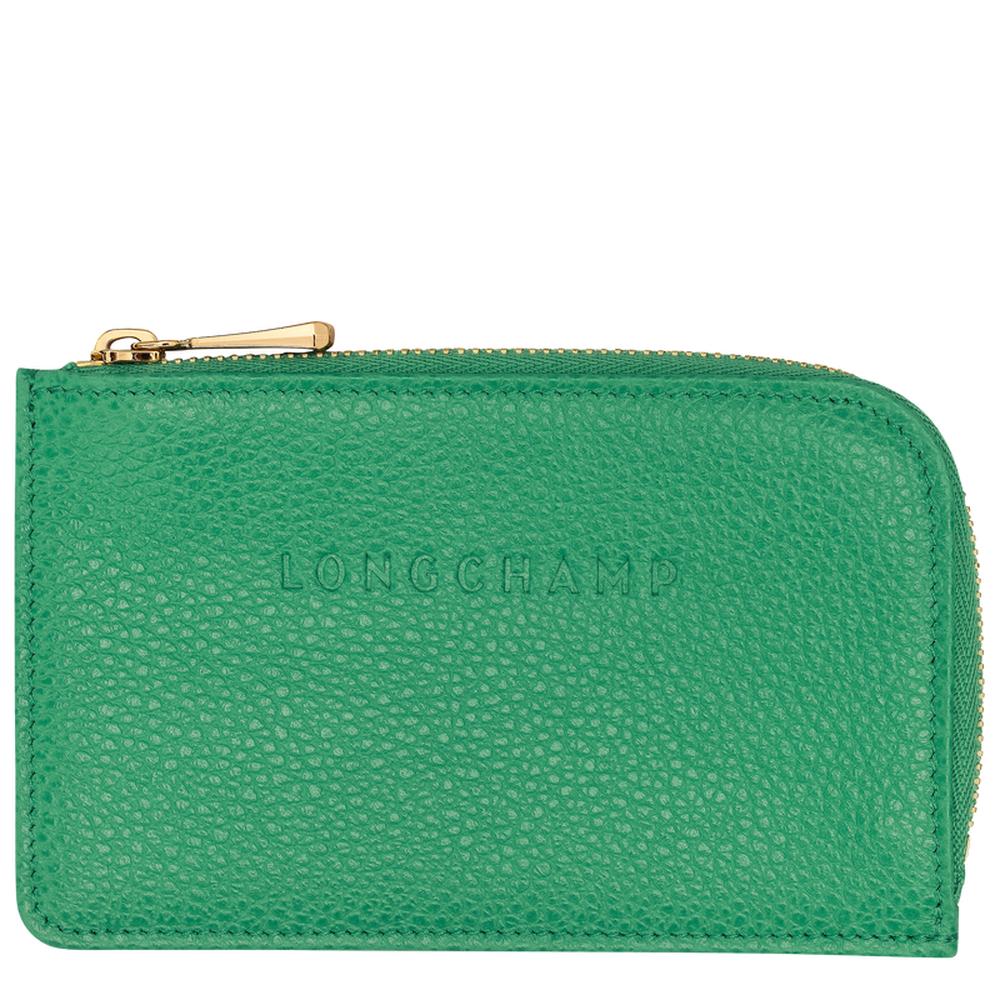 LONGCHAMP Men The Foulonné card holder Green 30036021129