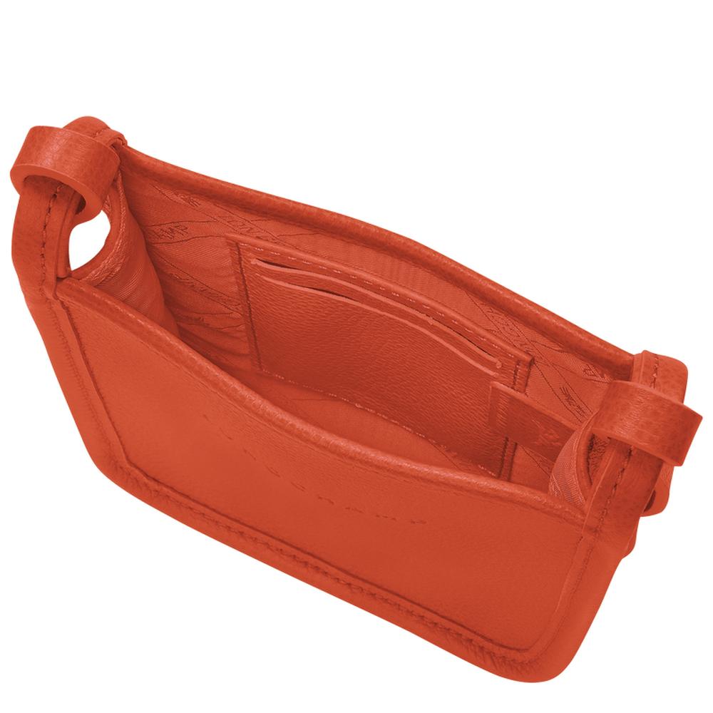 LONGCHAMP Men Le Foulonné phone case Paprika 34200021685