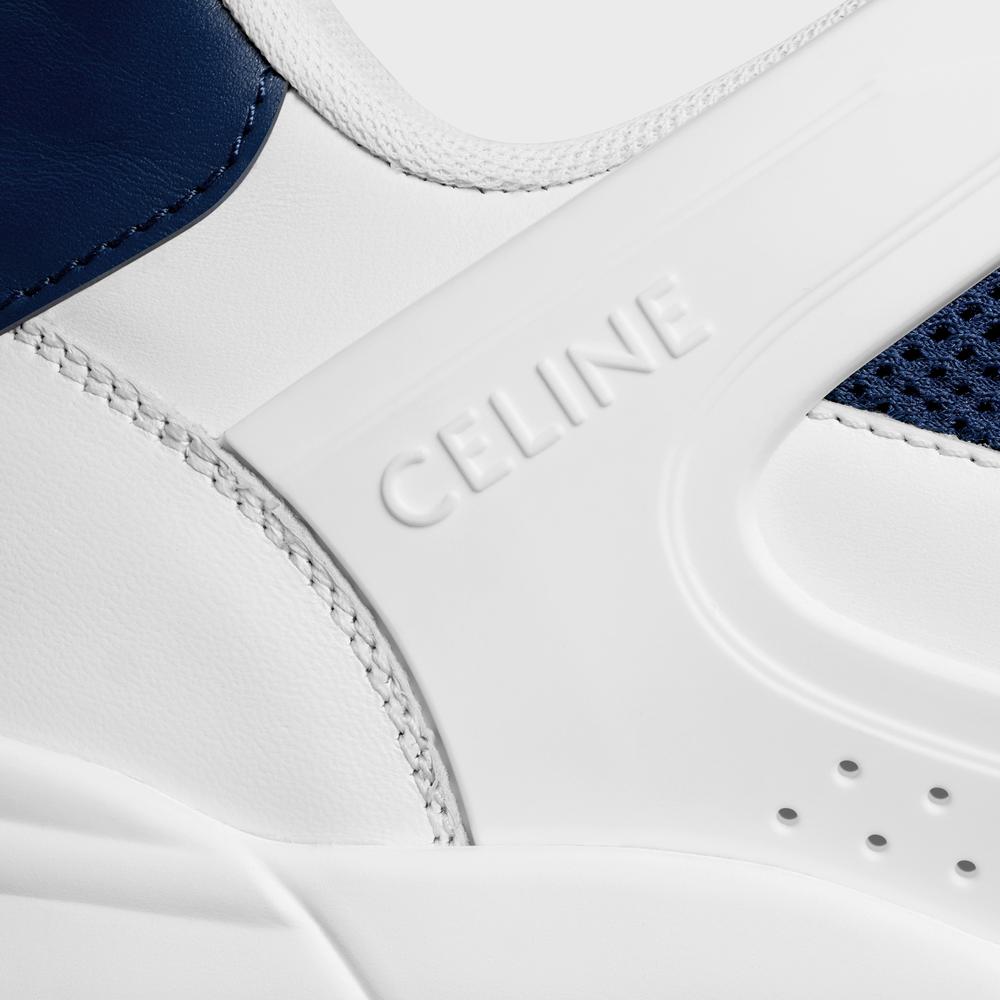 CELINE Men TRAINER CT-09 LOW-TOP CALFSKIN AND MESH SNEAKER [01DP] 361554995C.01DP