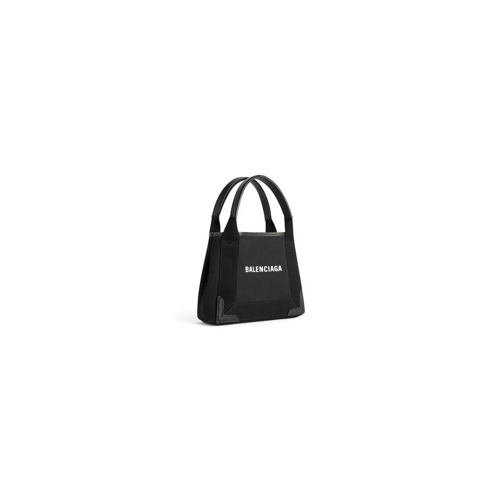 BALENCIAGA Women Navy Tote Bag Model Xs for in Black Black/silver 3903462HH3N1000