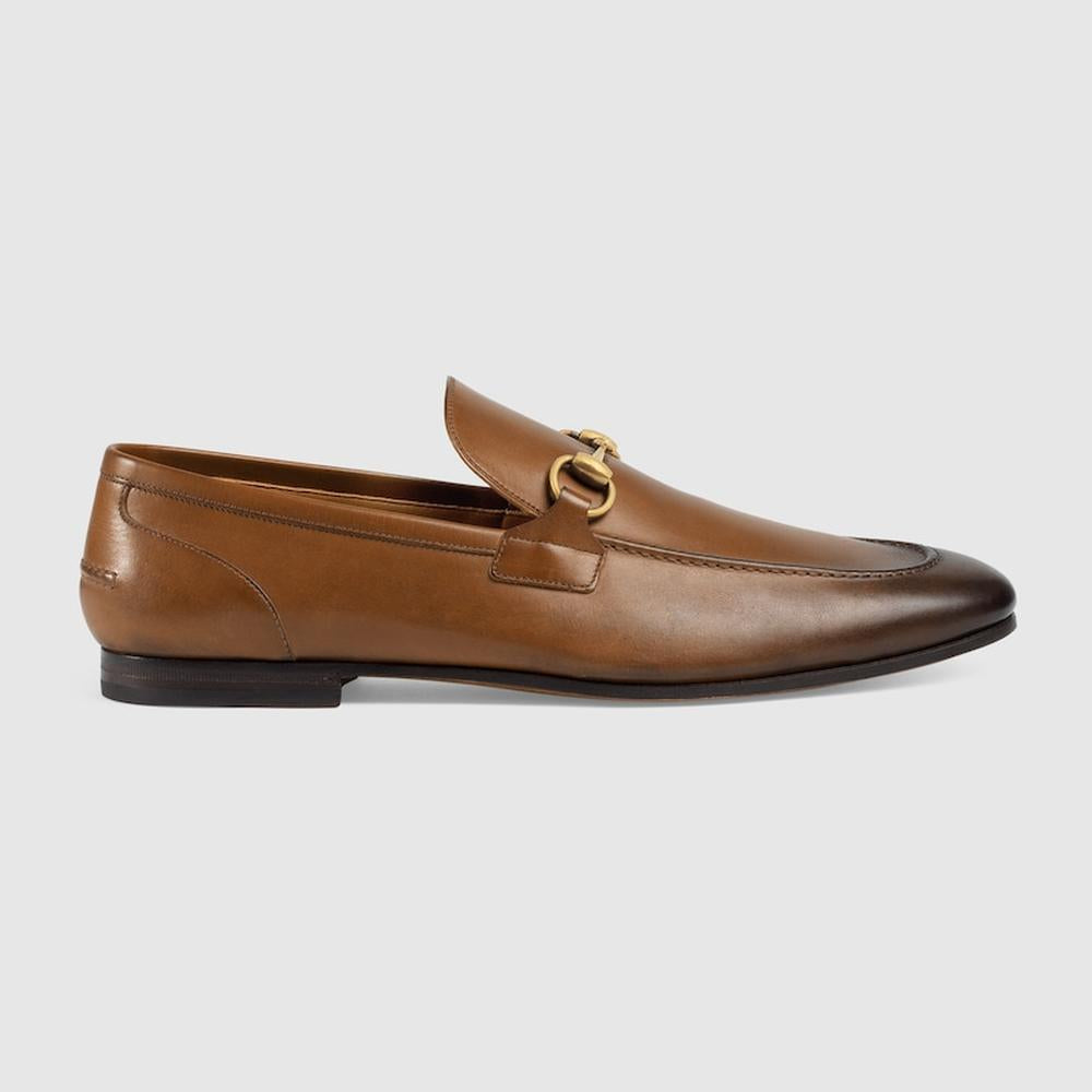 GUCCI Men Gucci Jordaan loafer brown leather 406994 BLM00 2535