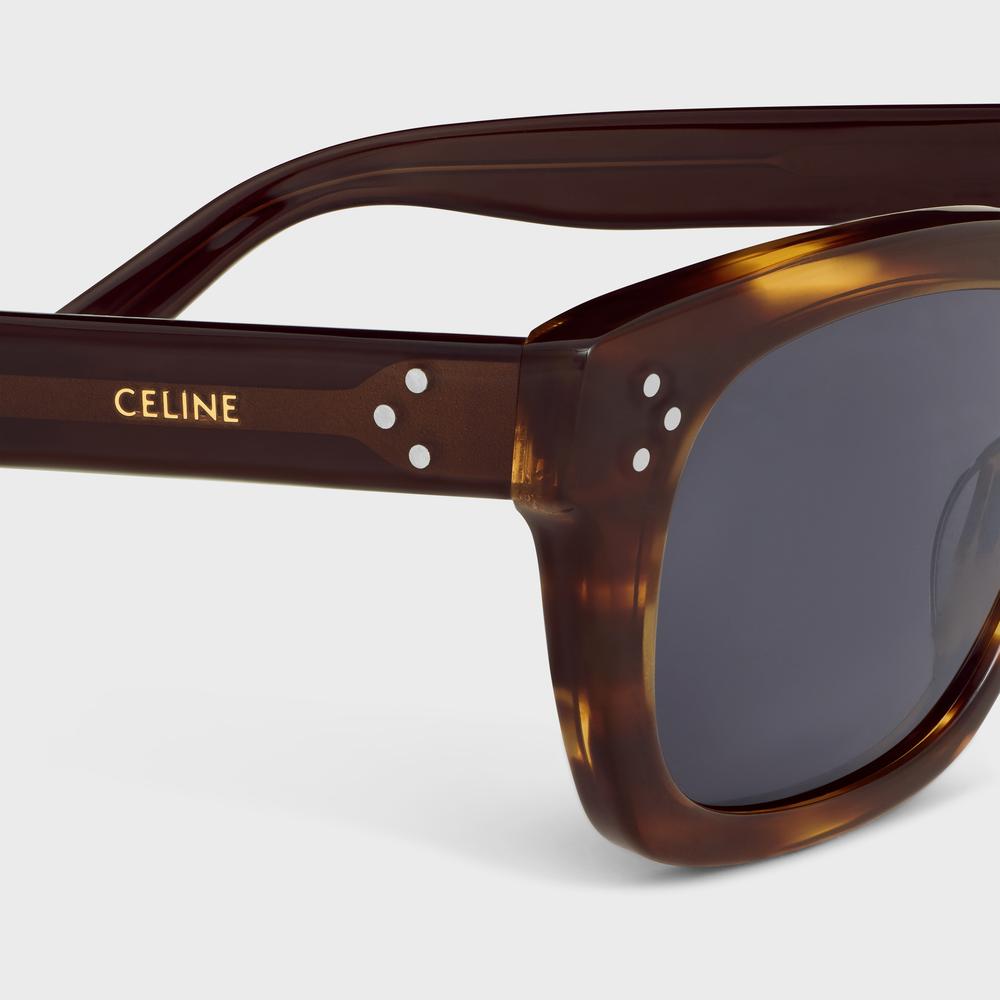 CELINE Men Black Frame 41 Acetate Sunglasses [19SH] 4S232CPLB.19SH