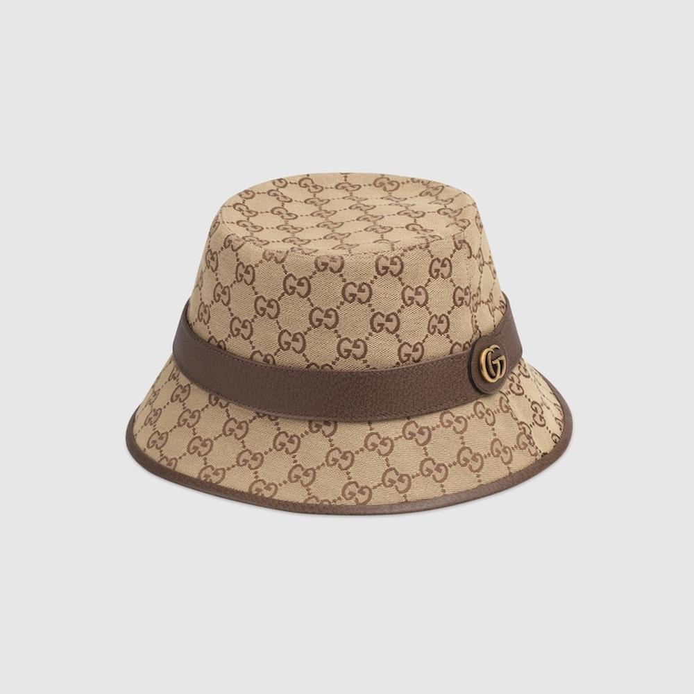 GUCCI Men GG canvas bucket hat Beige/brown 576587 4HG62 2564