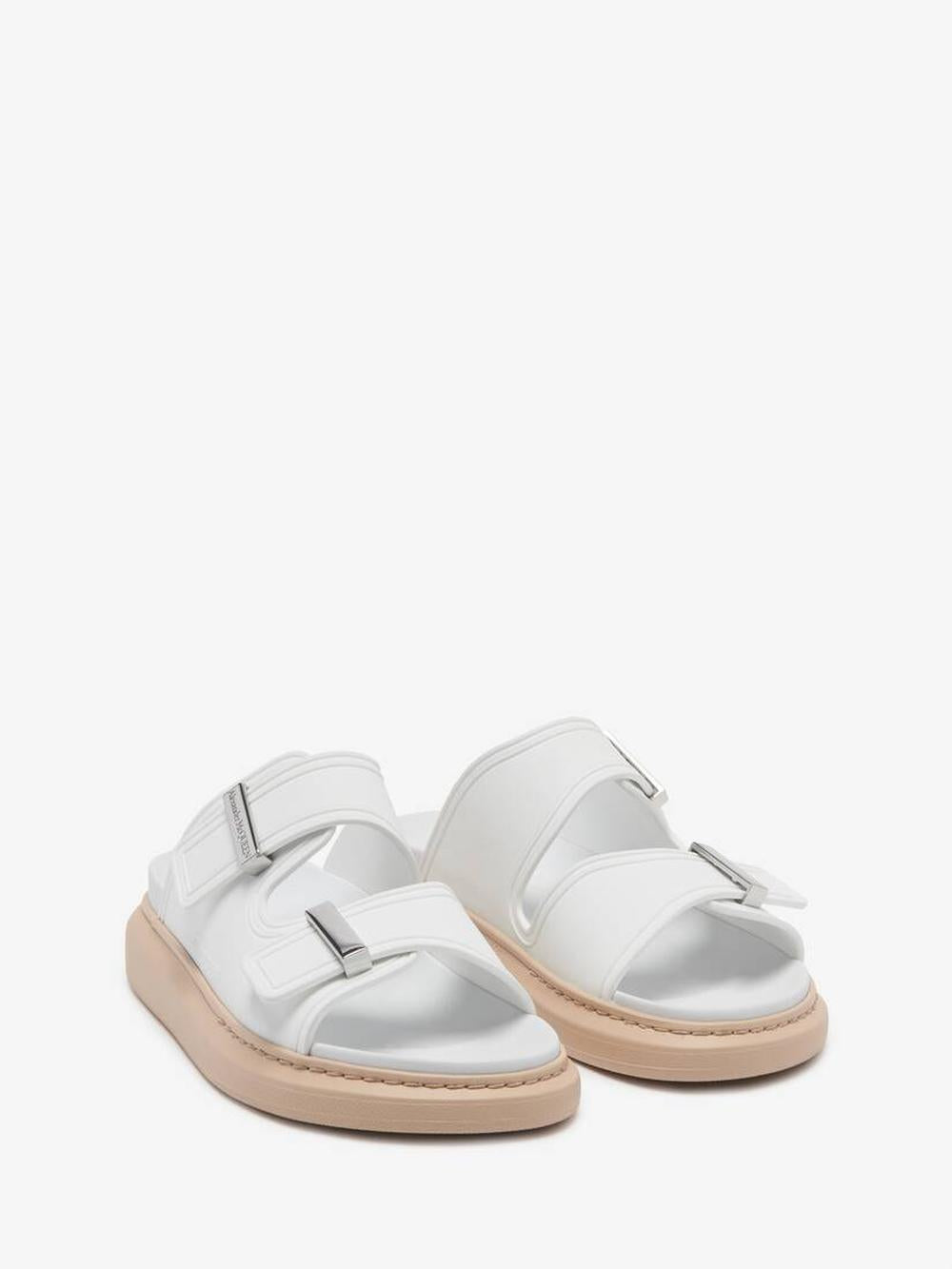 ALEXANDER MCQUEEN Women Hybrid Slide in Ivory/blush Ivory/Blush 658063W4Q578791