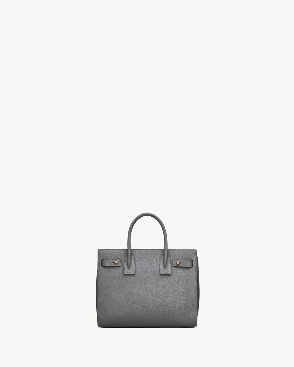 SAINT LAURENT Women sac de jour in supple grained leather - nano STORM 717449DTI0W1112