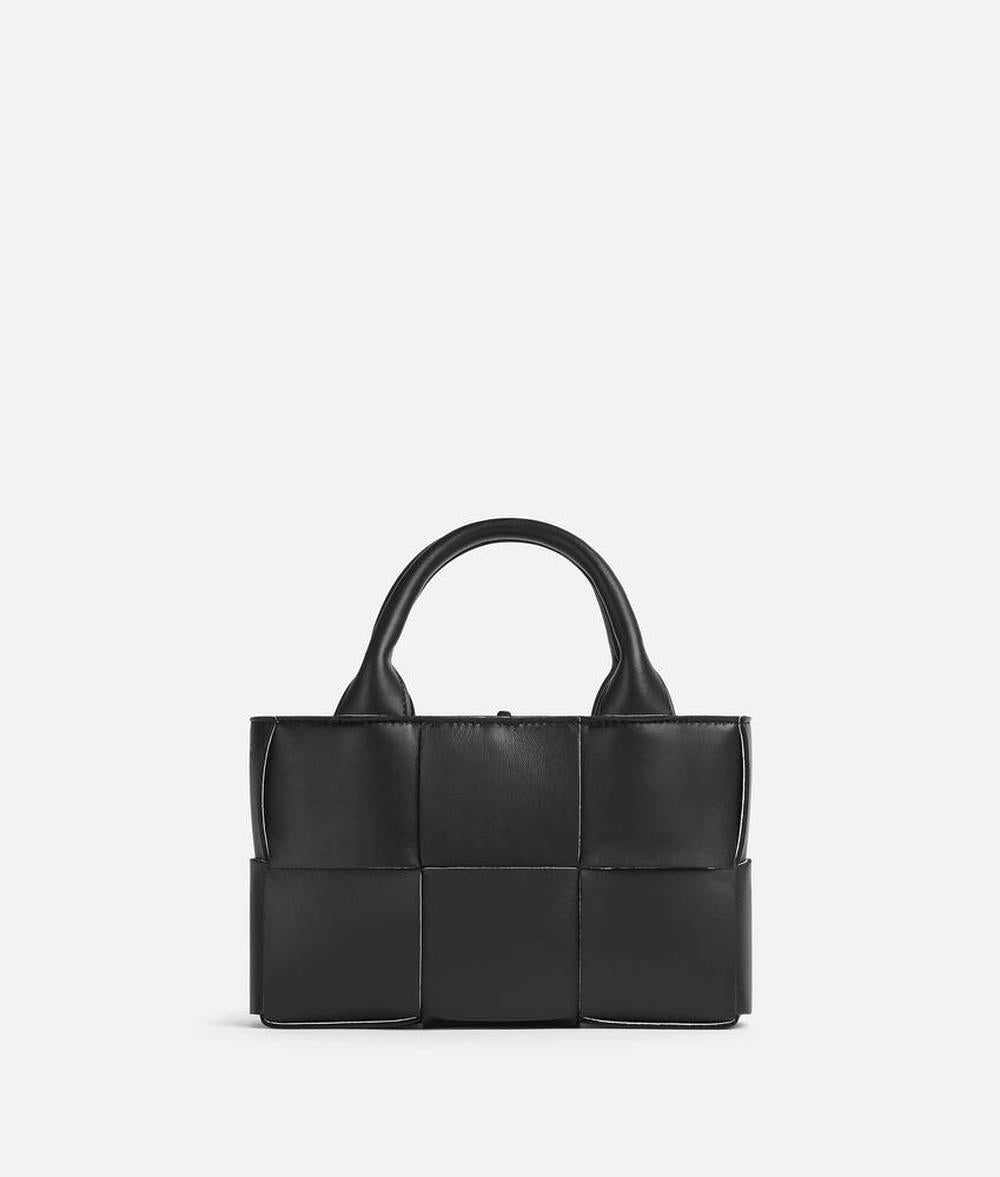 BOTTEGA VENETA Women Candy Arco Tote Black / White 729029VMAY31283