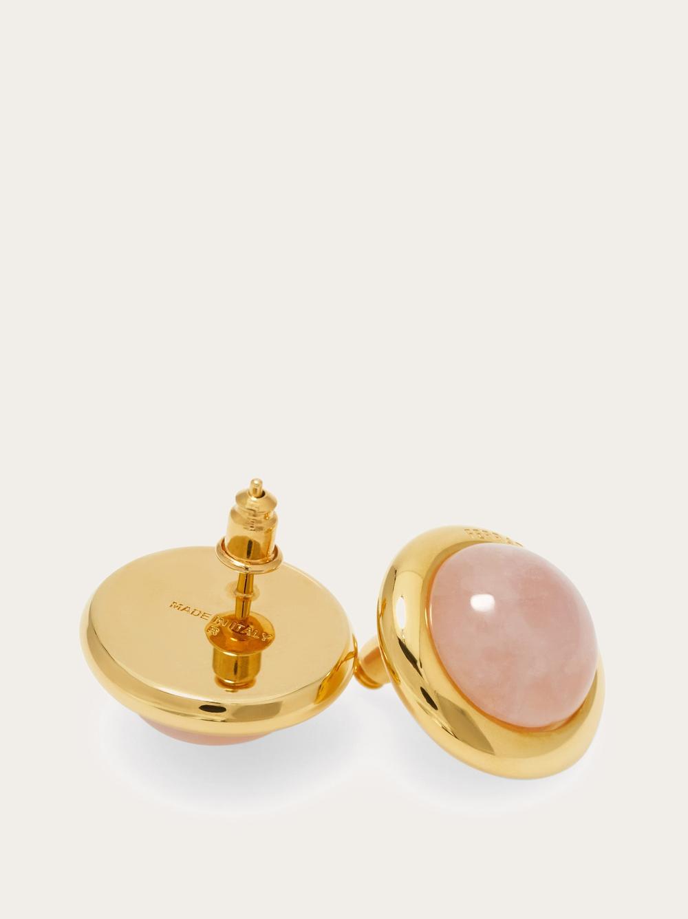 FERRAGAMO Women Earring with hard stone Or/Rose 760788 778088