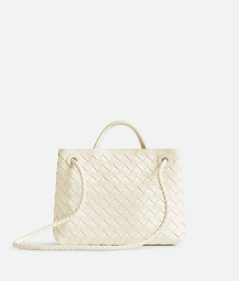 BOTTEGA VENETA Women Small Andiamo Sea salt 766014VCPP19211