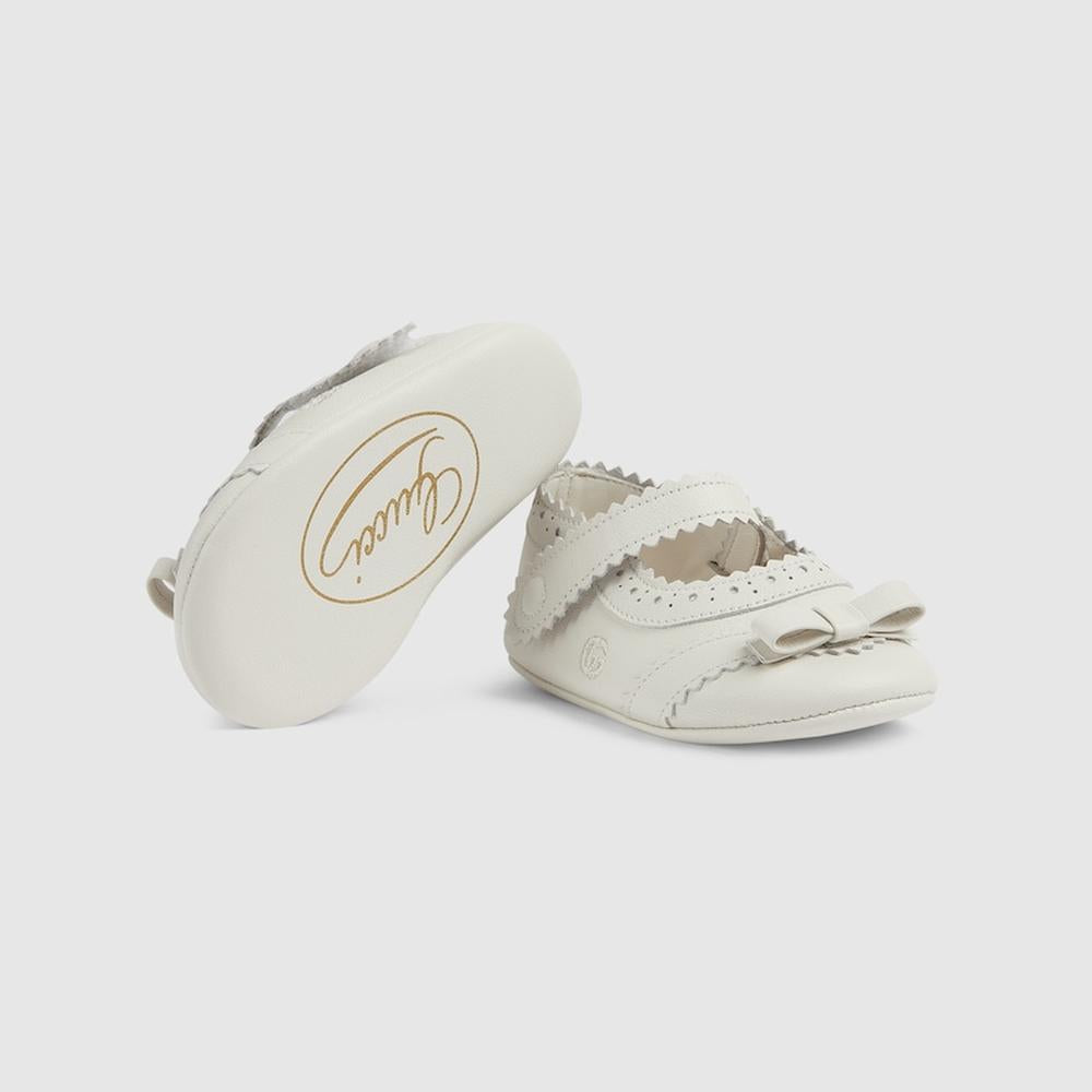 GUCCI Kids Baby ballet flat White 779150 BLN00 9050