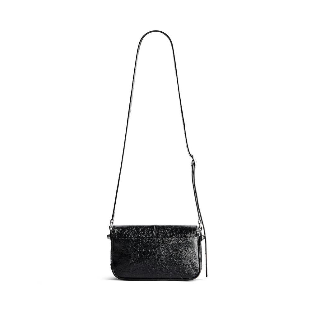 BALENCIAGA Men Le Cagole Mini Flap Bag in Black 781911210KR1000