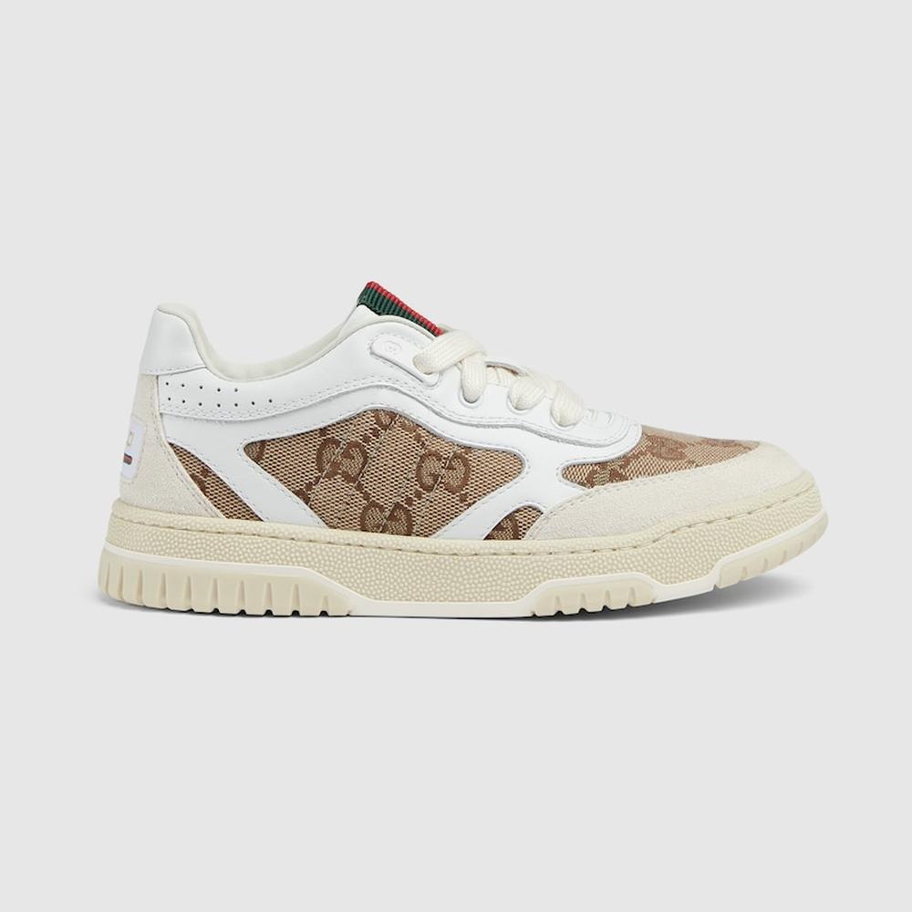 GUCCI Kids Children Gucci Re-Web trainer White 793956 AADOW 9555