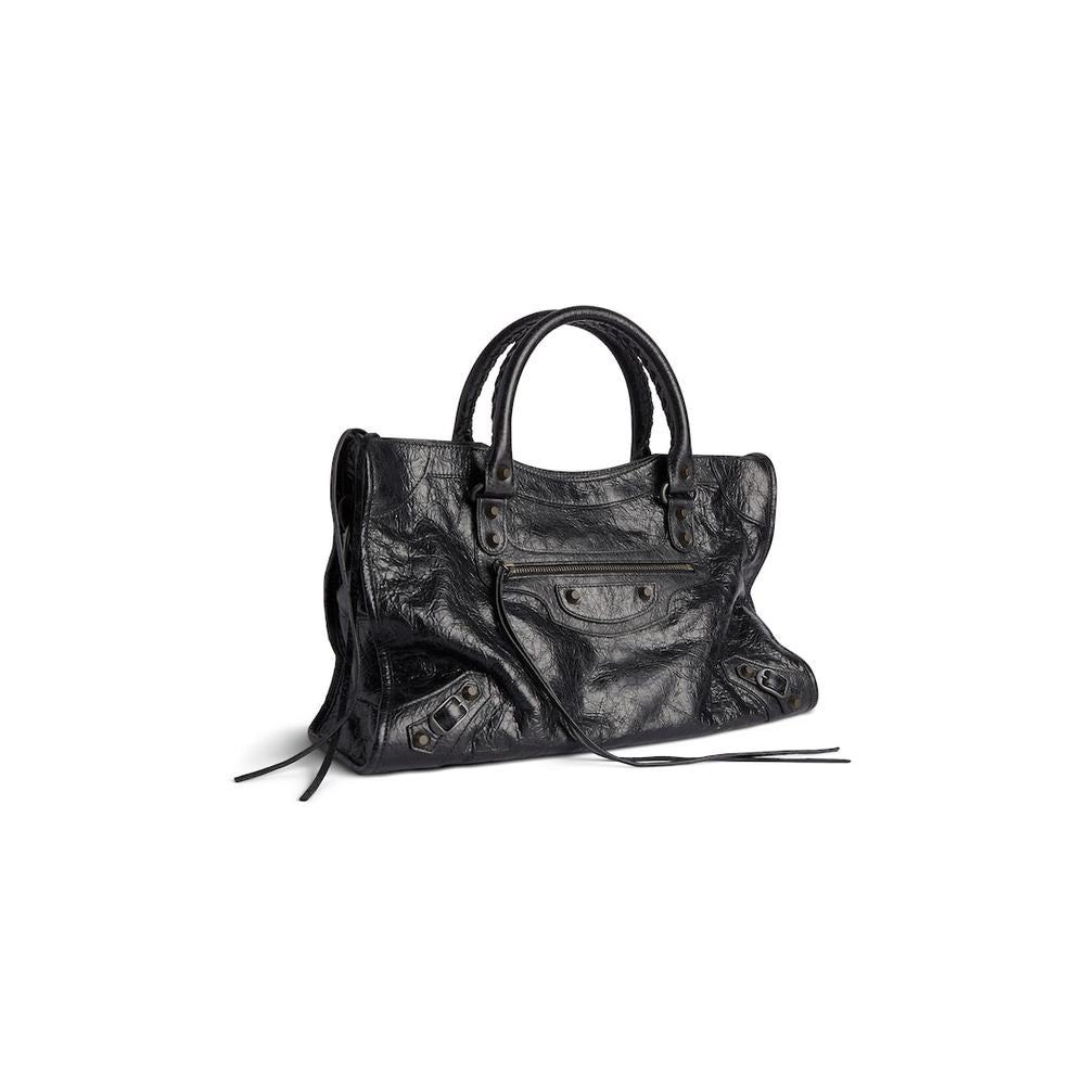 BALENCIAGA Women Le City Medium Bag in Black 7977862ABEK1000