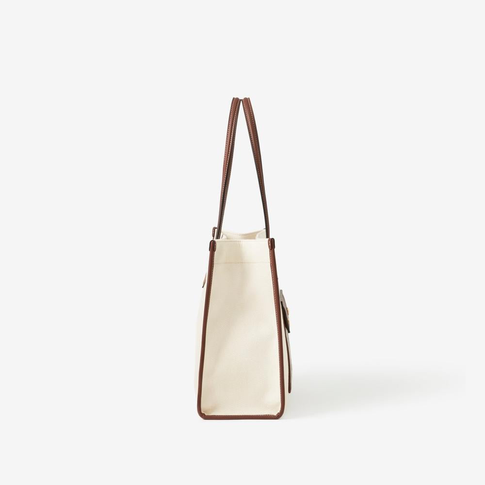 BURBERRY Women Medium Freya Tote Natural/tan 80441291