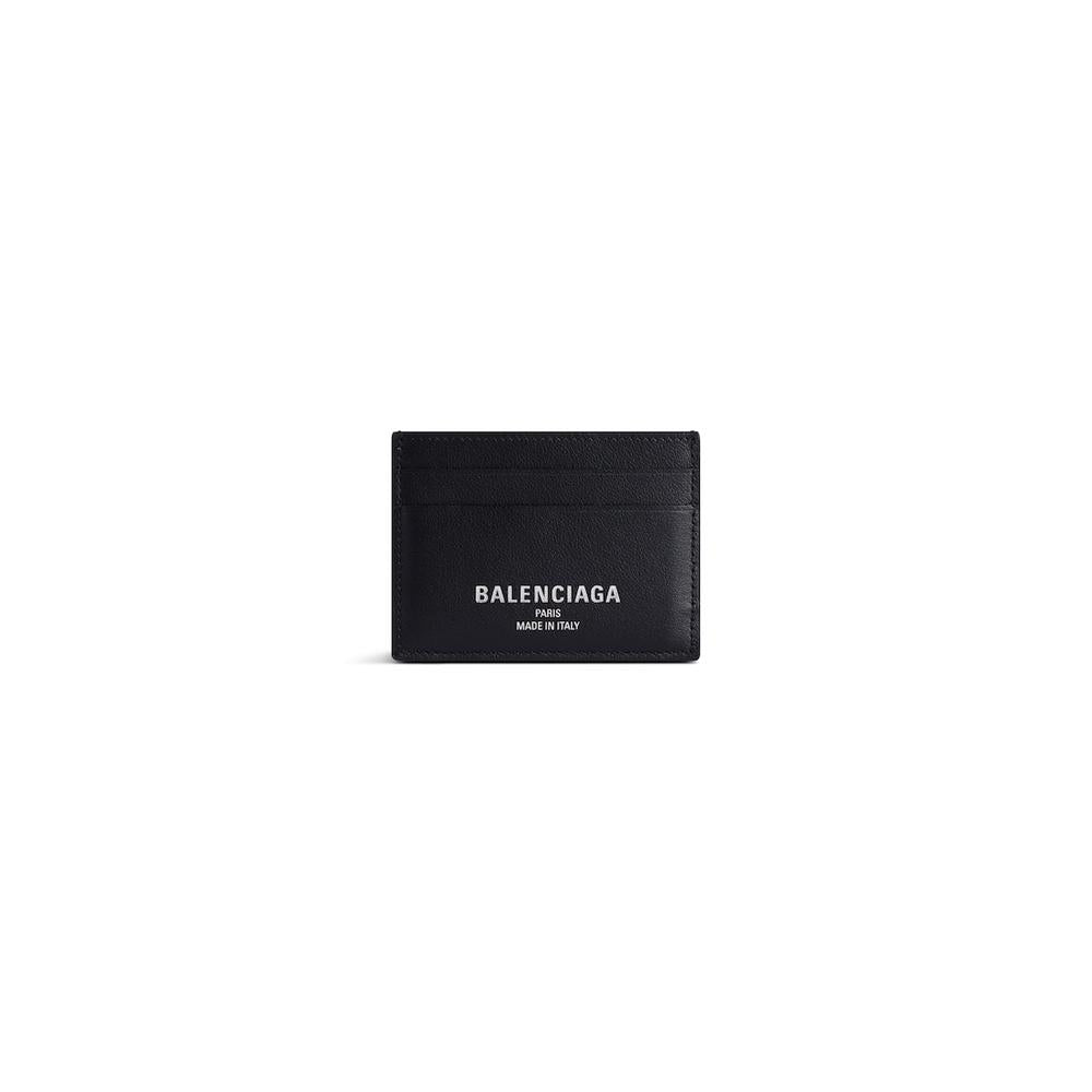 BALENCIAGA Men Credit Card Holder in Black 8066372ABGM1000