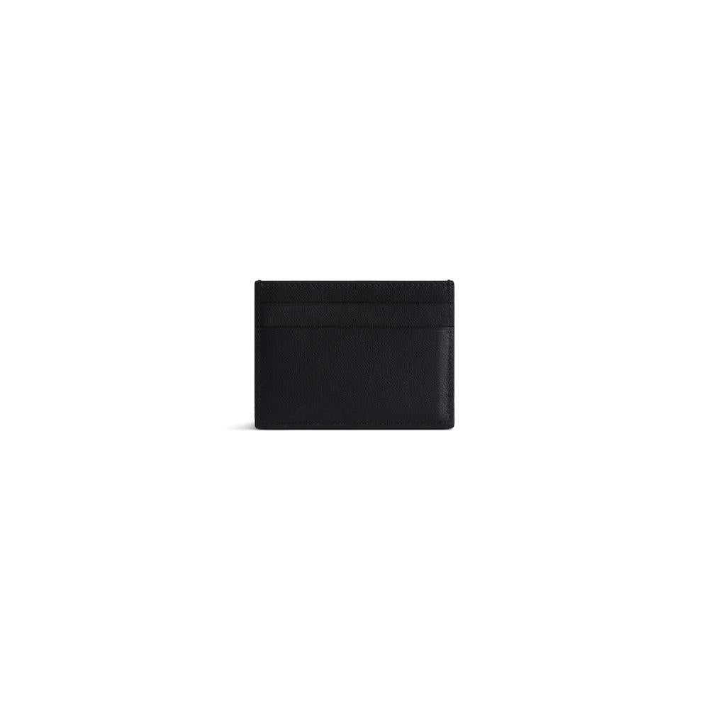 BALENCIAGA Men Credit Card Holder in Black 8066372ABGM1000