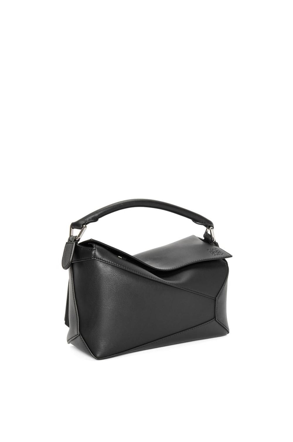 LOEWE Women Small Puzzle bag in classic calfskin Black A510P60X41-1100