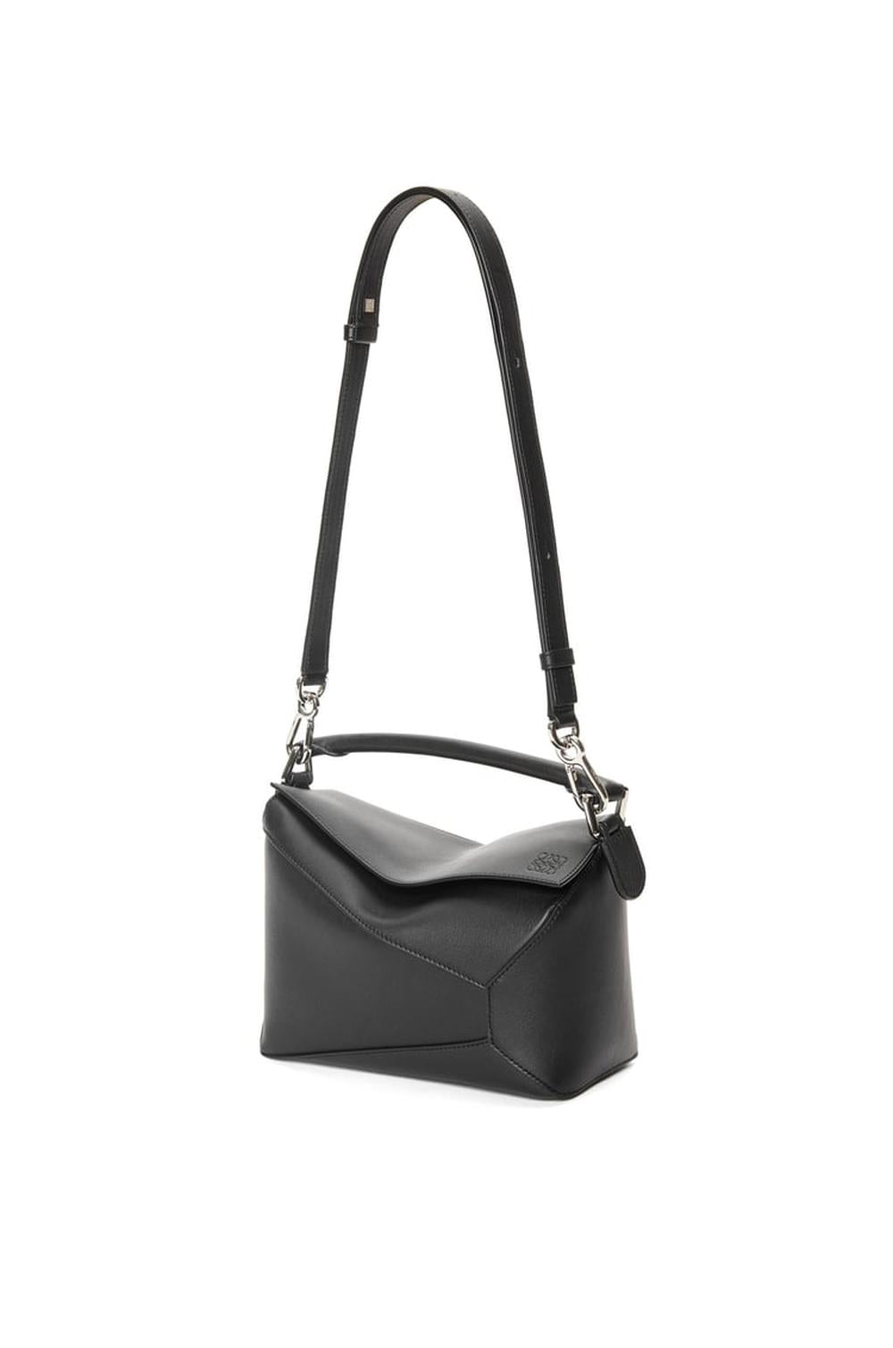 LOEWE Women Small Puzzle bag in classic calfskin Black A510P60X41-1100