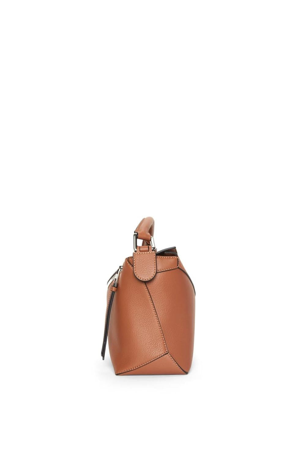 LOEWE Women Small Puzzle bag in classic calfskin Tan A510P60X41-2530