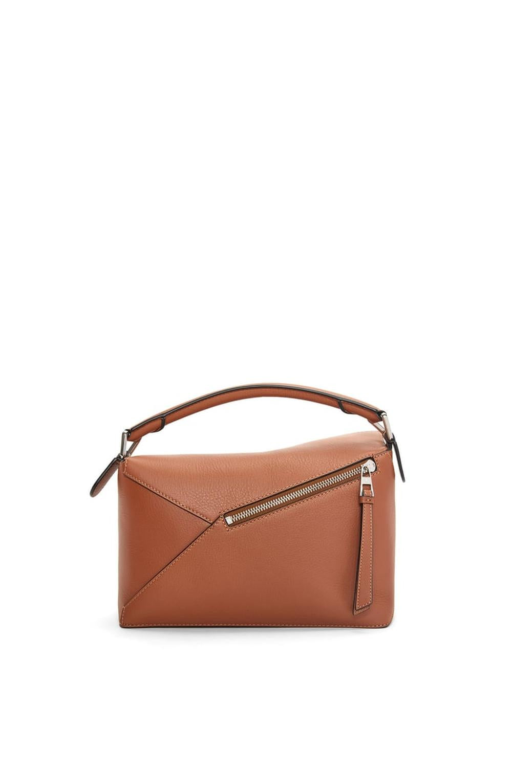 LOEWE Women Small Puzzle bag in classic calfskin Tan A510P60X41-2530