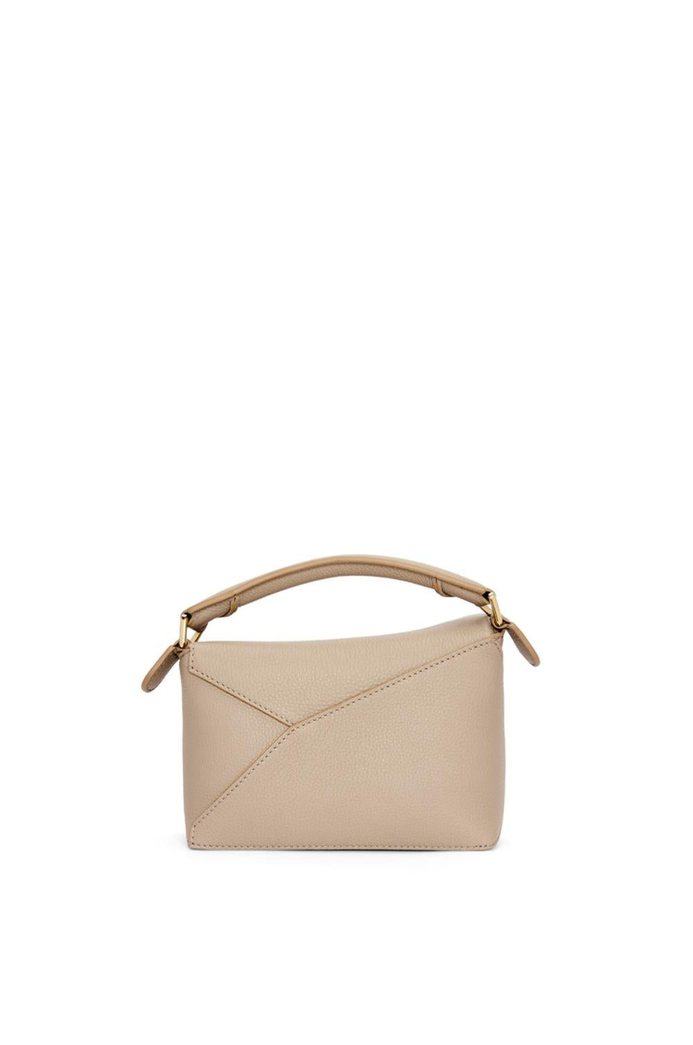 LOEWE Women Mini Puzzle bag in soft grained calfskin Sand A510P88X16-2150