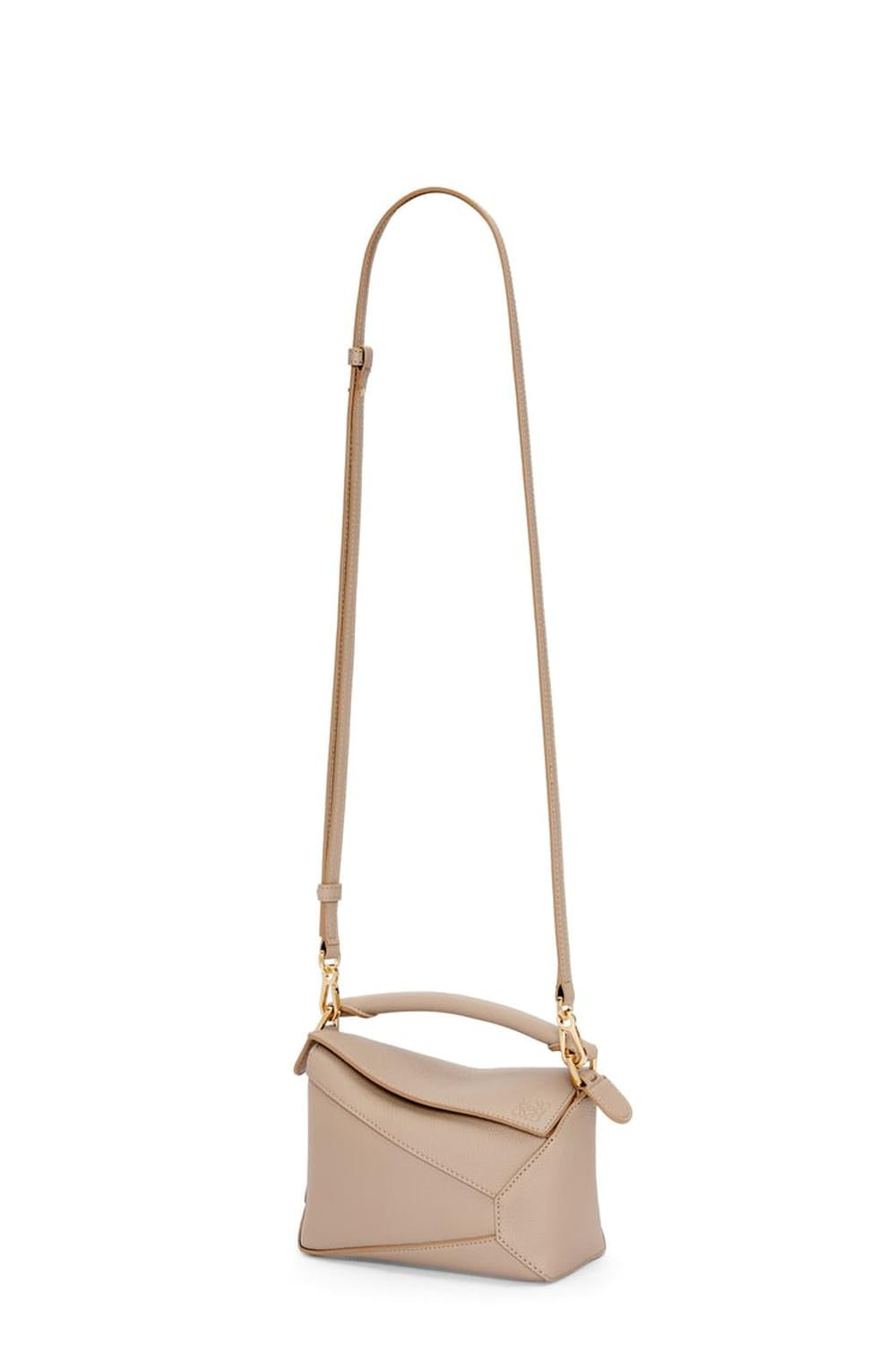 LOEWE Women Mini Puzzle bag in soft grained calfskin Sand A510P88X16-2150