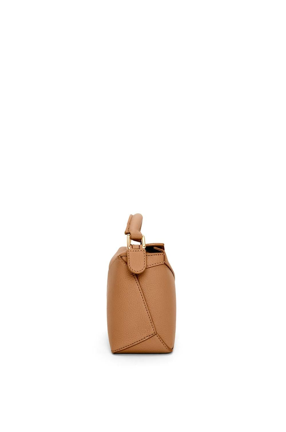 LOEWE Women Mini Puzzle bag in soft grained calfskin Toffee A510P88X16-5542