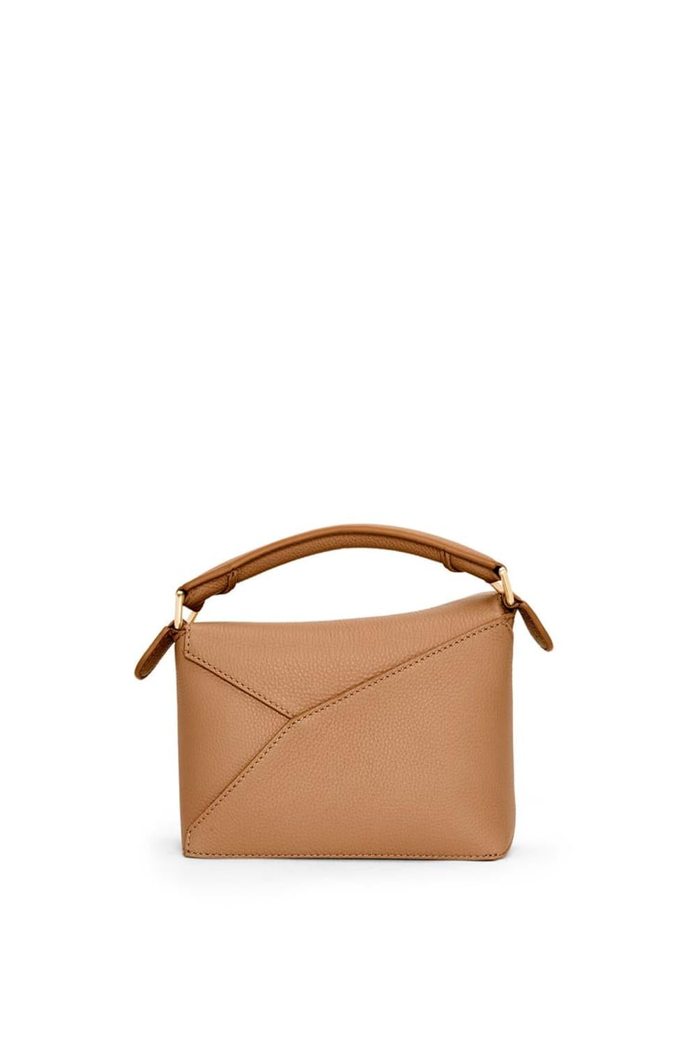 LOEWE Women Mini Puzzle bag in soft grained calfskin Toffee A510P88X16-5542