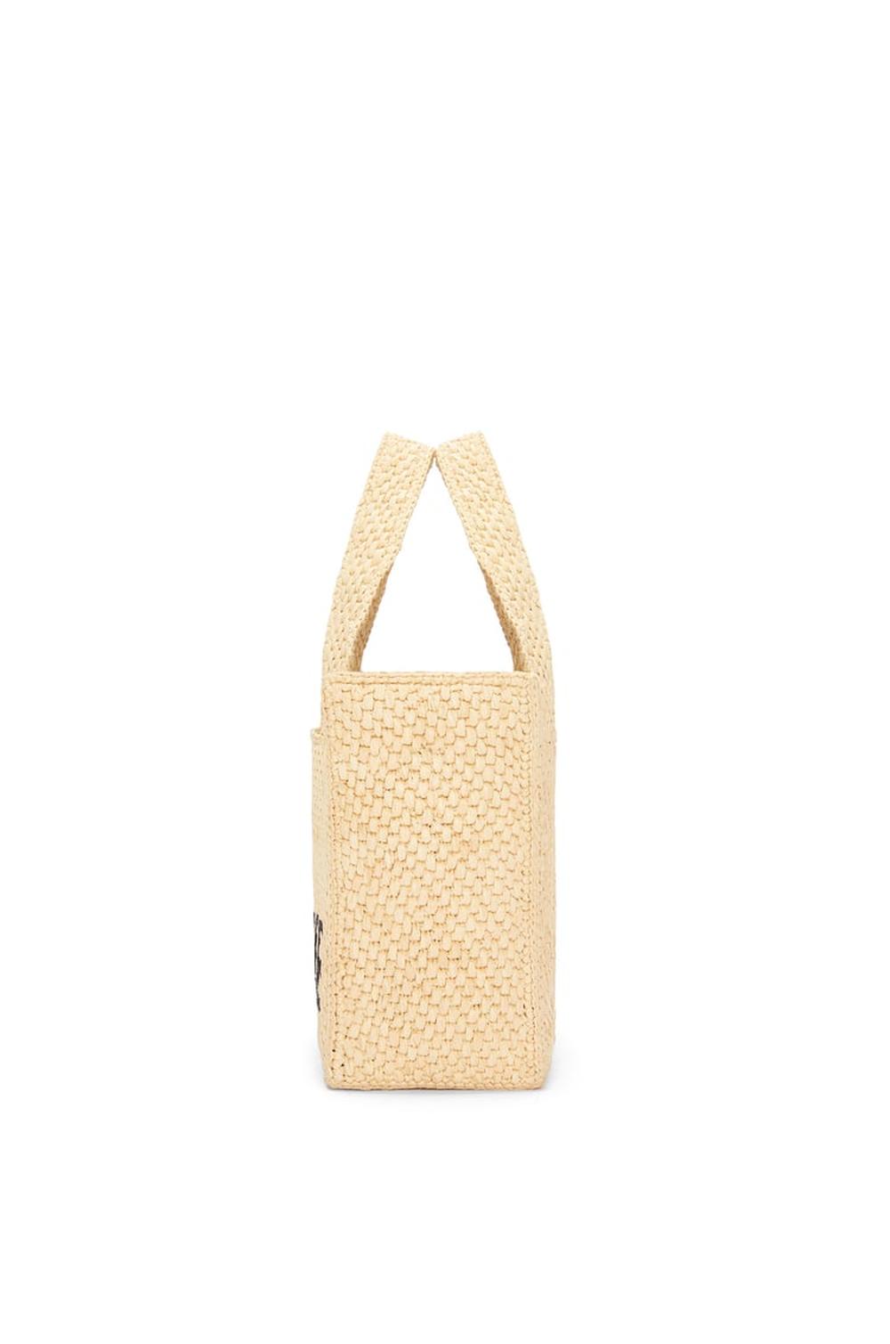 LOEWE Women Small Font tote in raffia Natural A685B59X03-2123