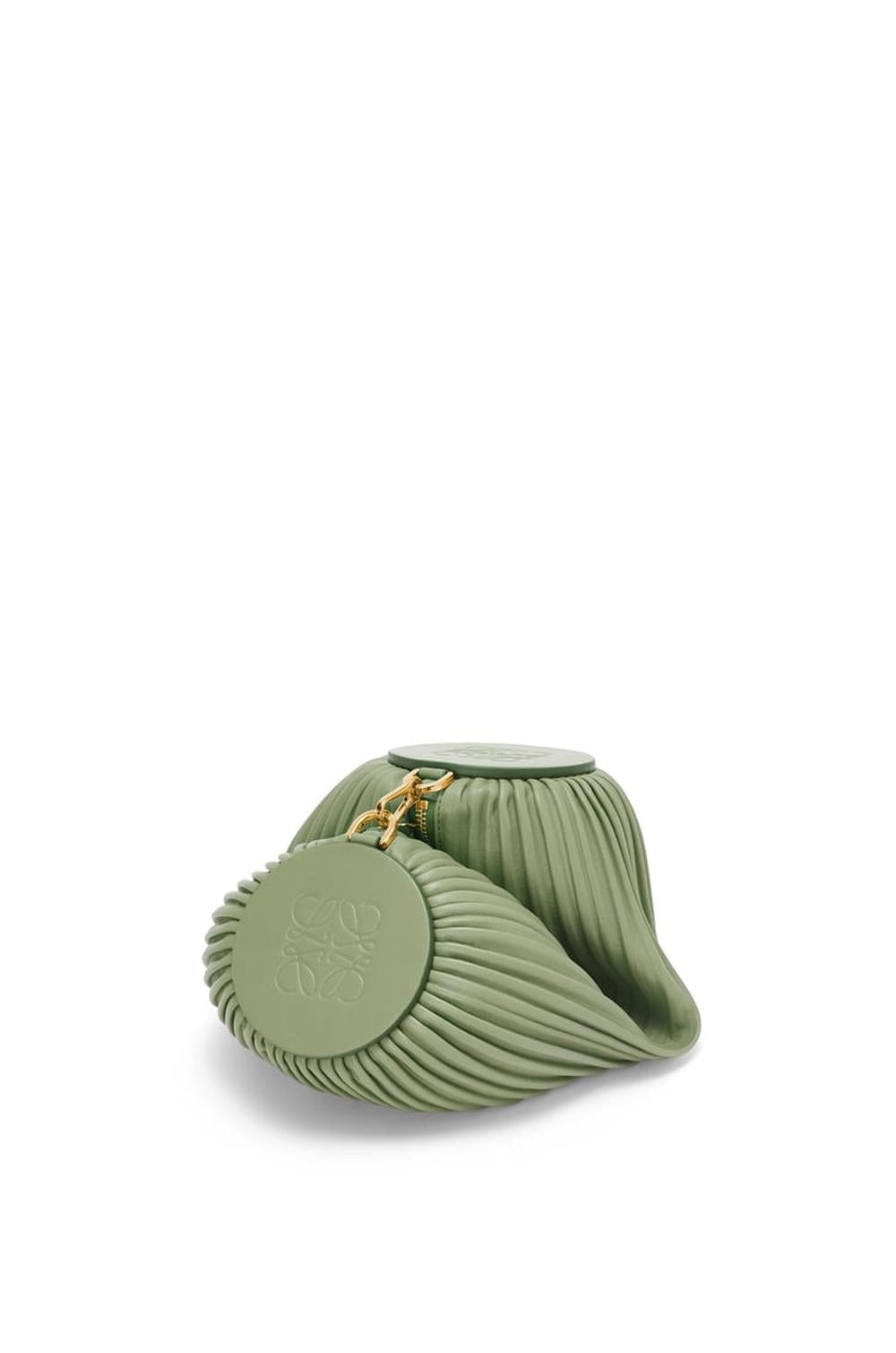 LOEWE Women Bracelet Pouch in pleated nappa lambskin Rosemary A912P84X27-6424