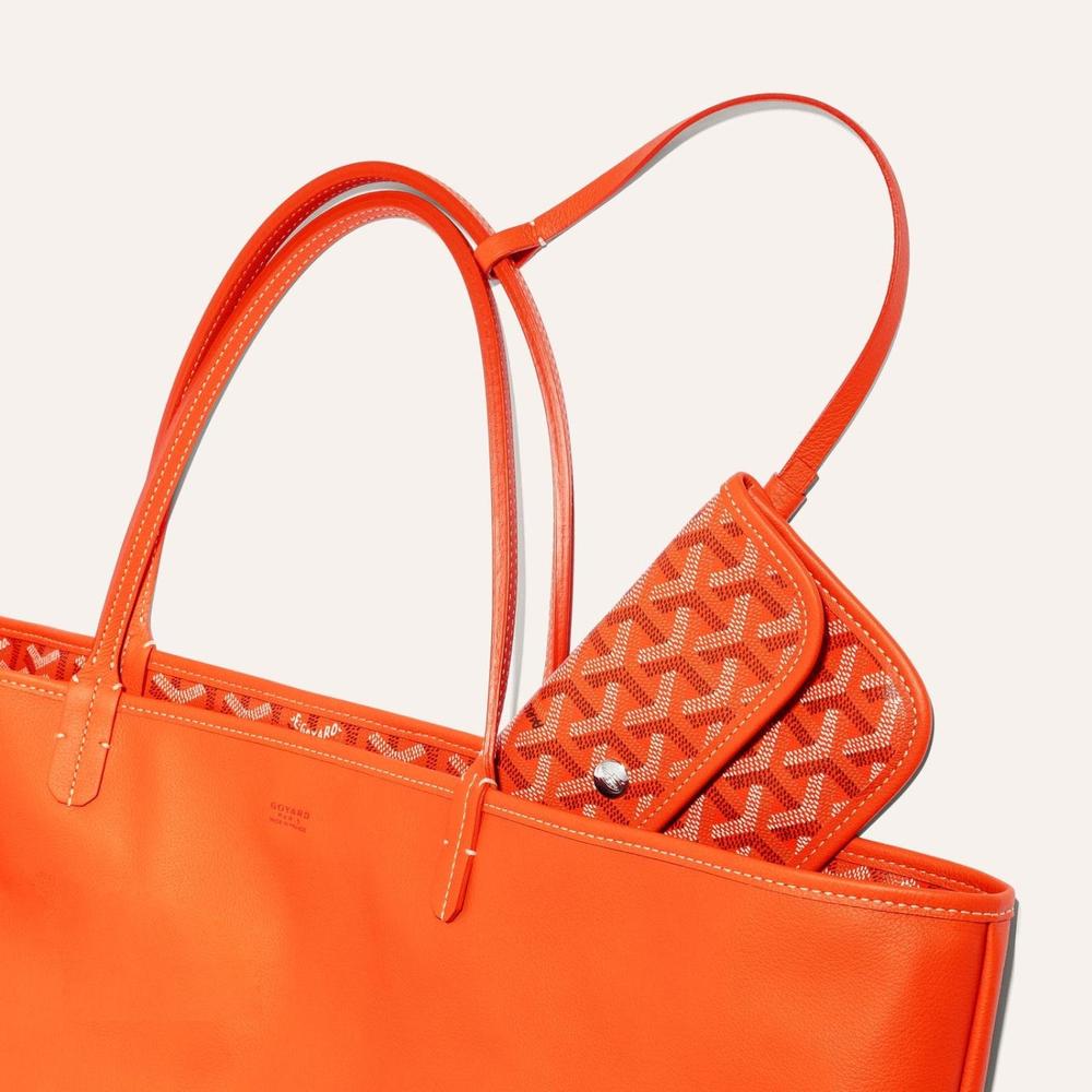 GOYARD Unisex Anjou GM Bag Orange ANJOUSGMLCG07TY07P