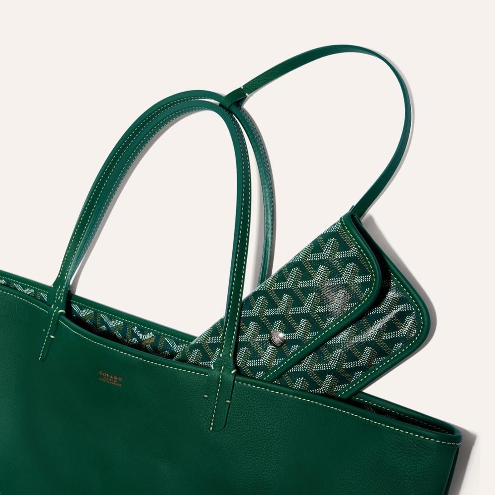 GOYARD Unisex Anjou GM Bag Green ANJOUSGMLCG09TY09P