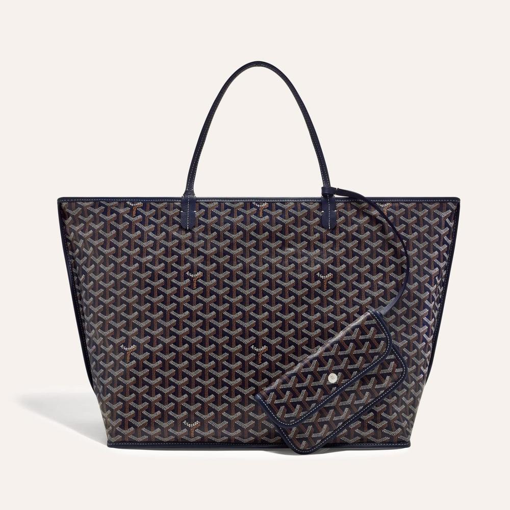 GOYARD Unisex Anjou GM Bag Navy Blue ANJOUSGMLCG12TY12P