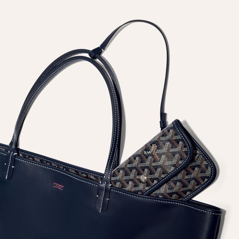 GOYARD Unisex Anjou GM Bag Navy Blue ANJOUSGMLCG12TY12P