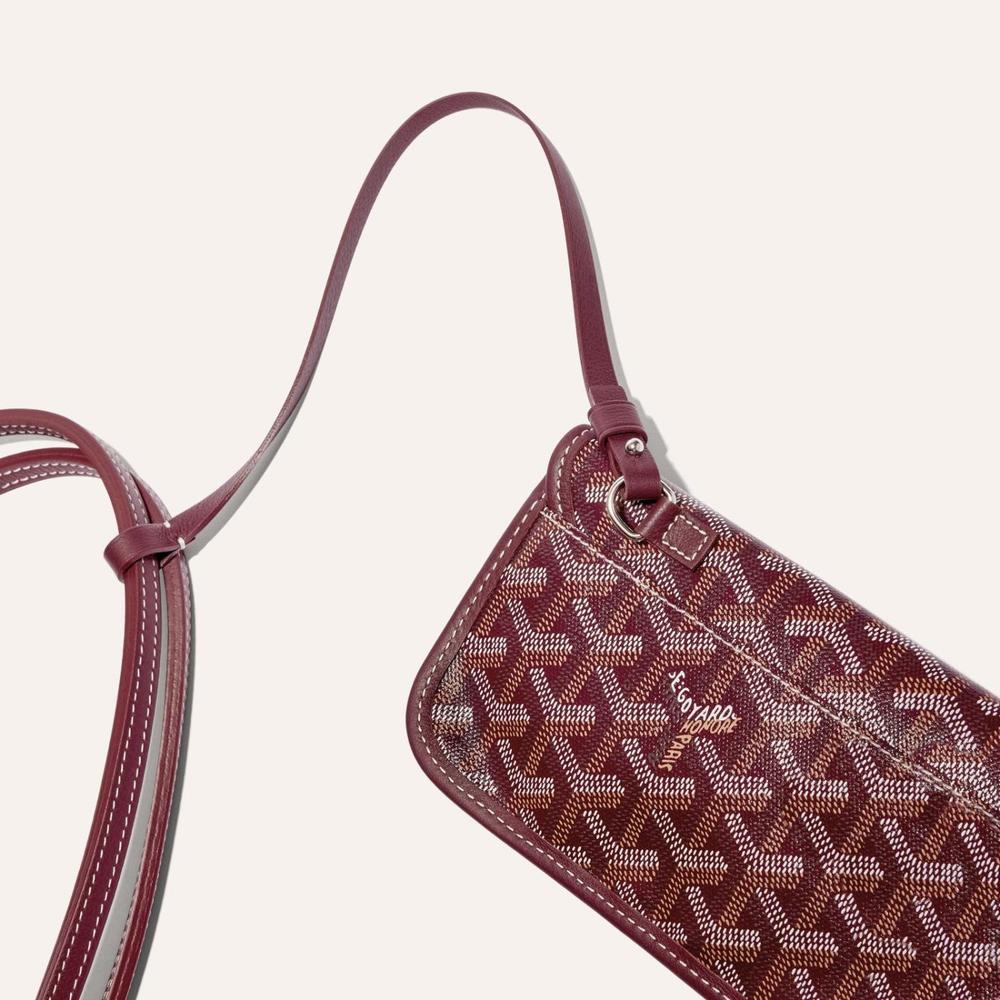 GOYARD Unisex Anjou GM Bag Burgundy ANJOUSGMLCG33TY33P