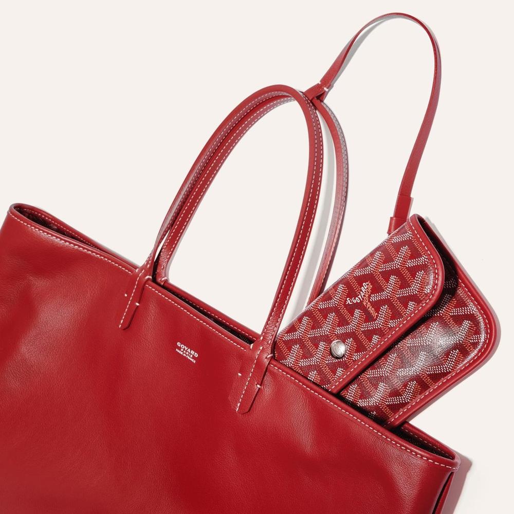 حقيبة GOYARD النسائية Anju PM باللون الأحمر ANJOUSPMLCG02TY02P