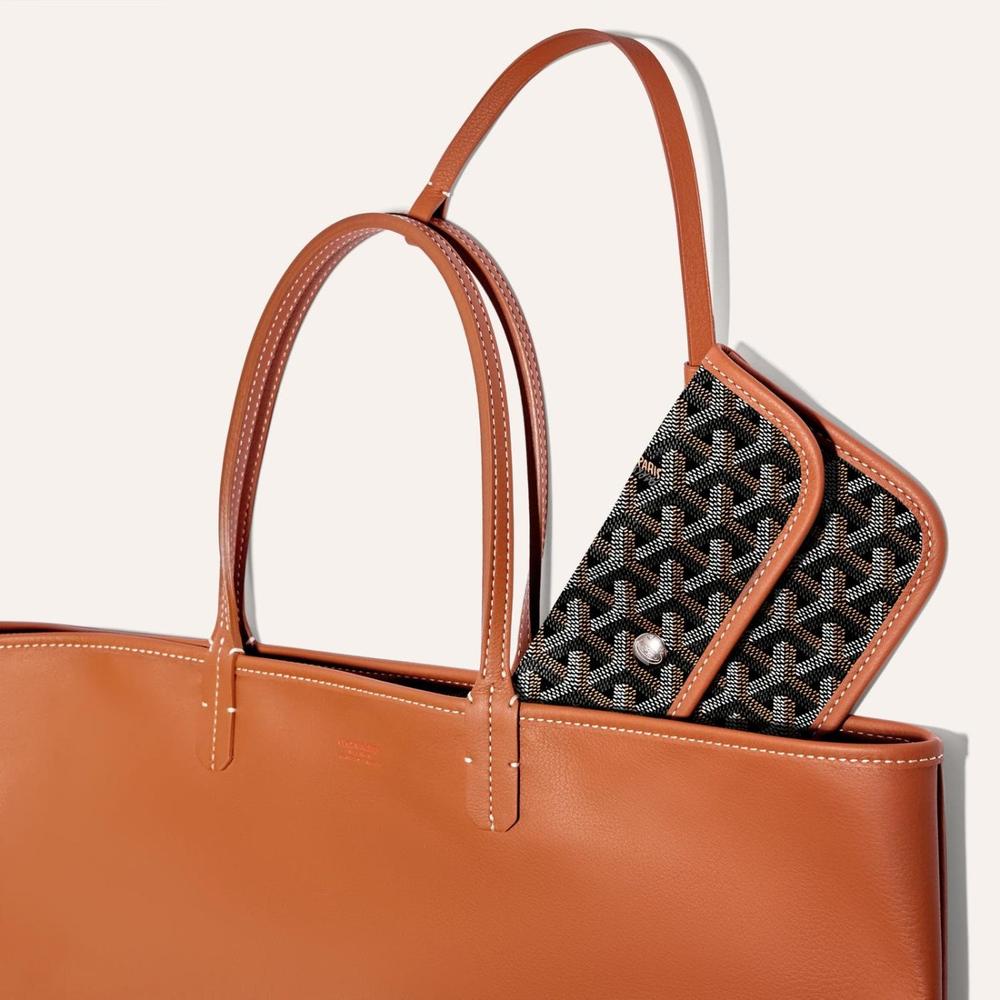 حقيبة GOYARD النسائية Anju PM باللون الأسود والبني ANJOUSPMLCG03TY01P