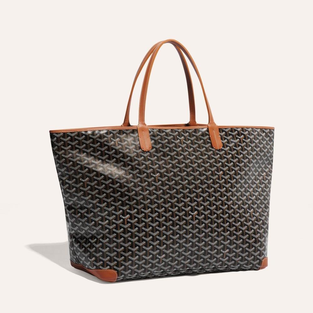 حقيبة GOYARD النسائية Artois GM باللون الأسود والبني ARTOISGMLTY01CL03P