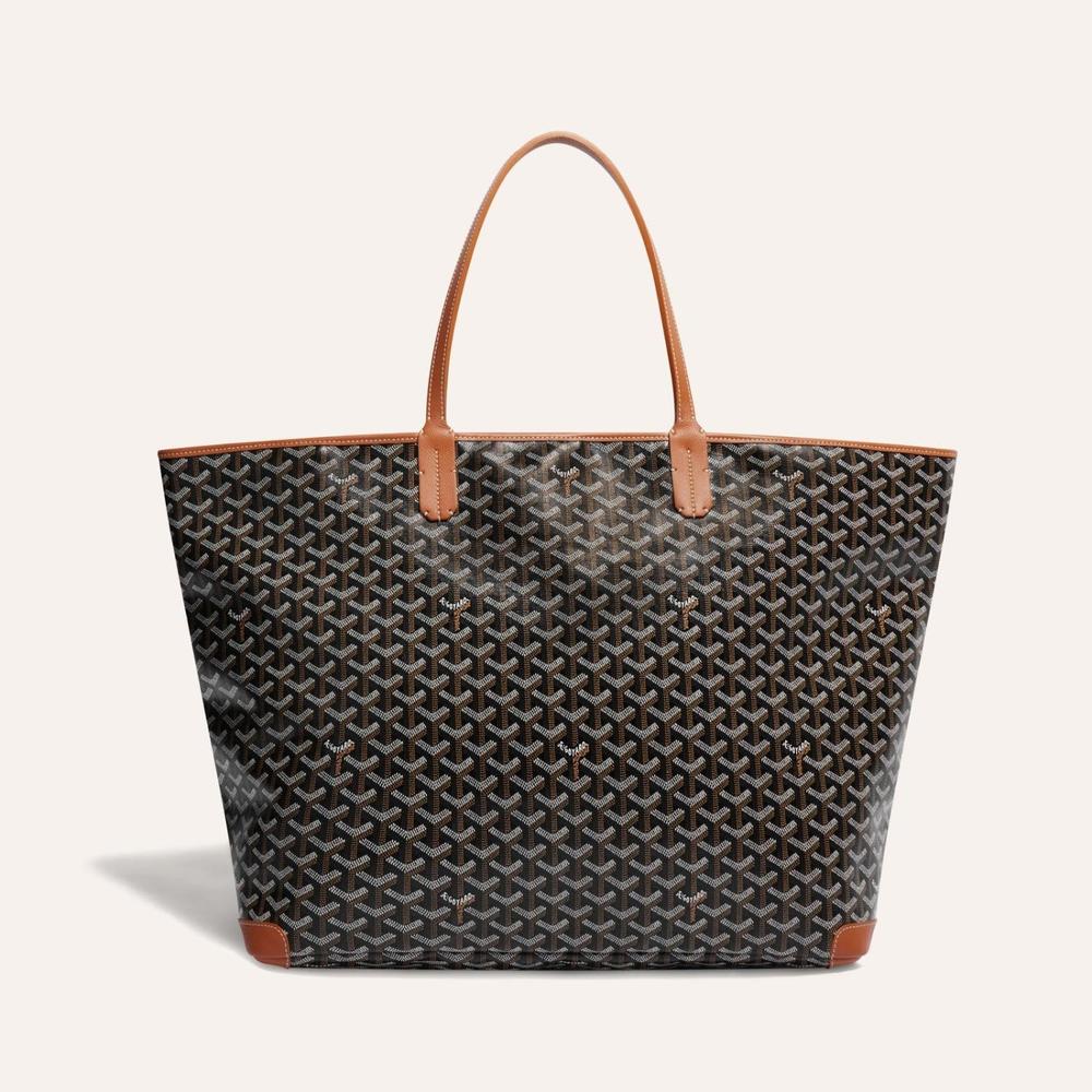 حقيبة GOYARD النسائية Artois GM باللون الأسود والبني ARTOISGMLTY01CL03P