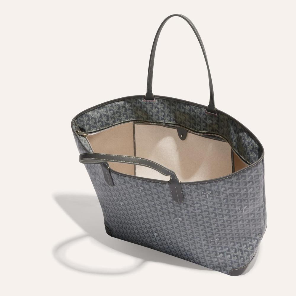 GOYARD Women Artois Bag GM Grey ARTOISGMLTY51CL51P