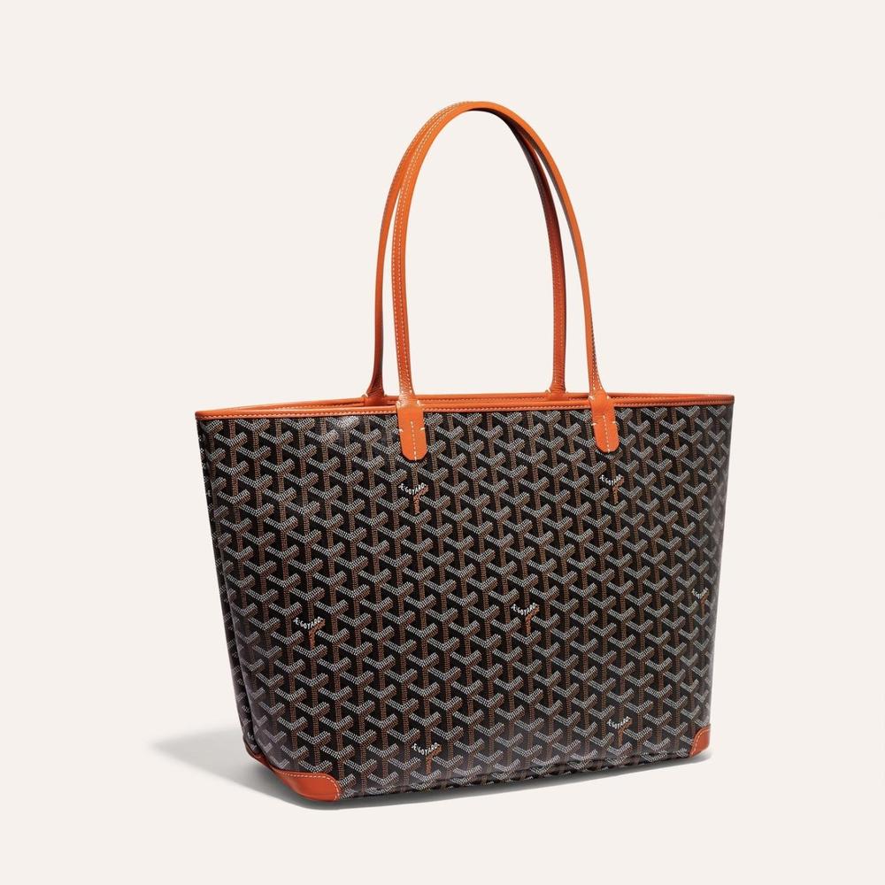 حقيبة GOYARD النسائية Artois MM باللون الأسود والبني ARTOISMMLTY01CL03P