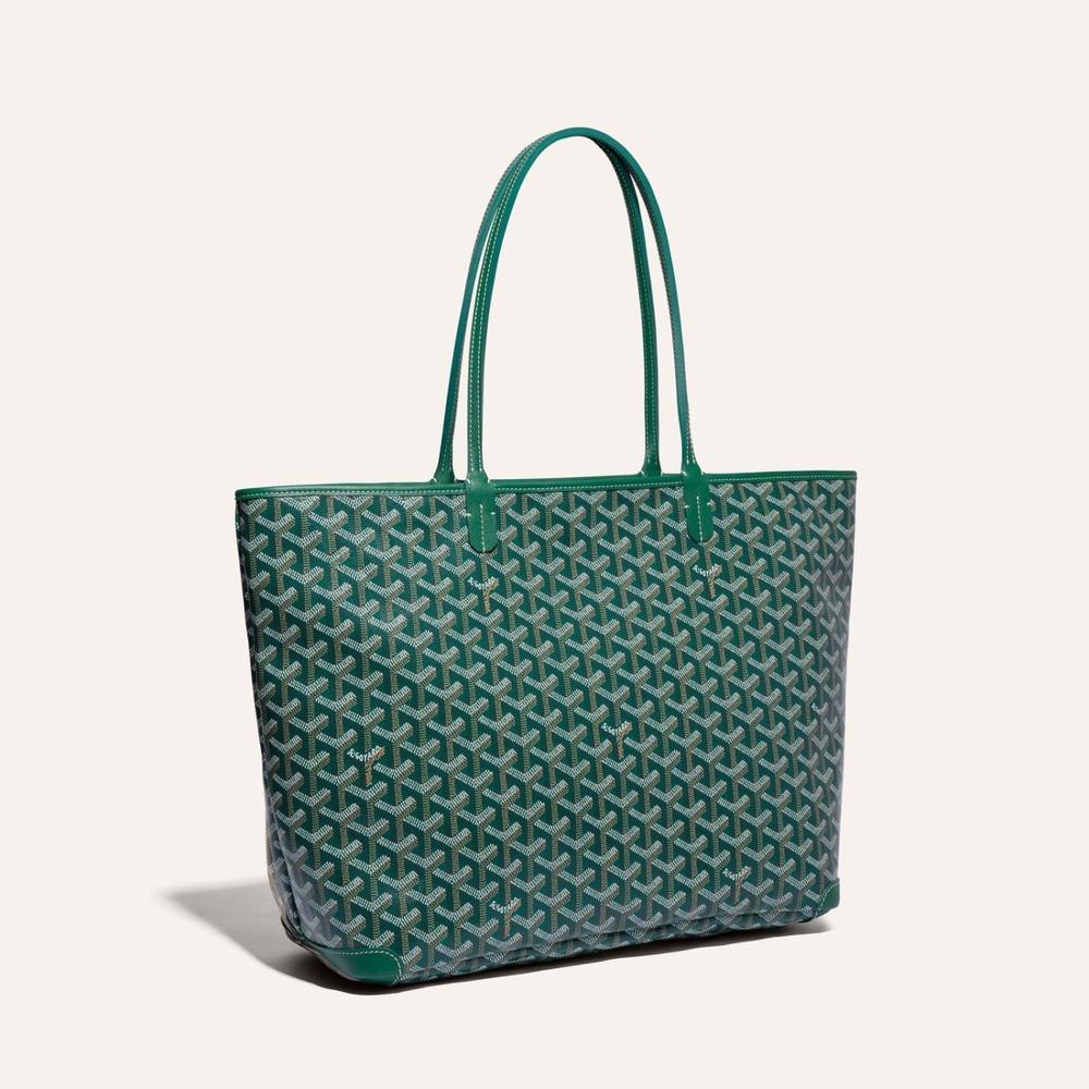 حقيبة GOYARD النسائية Artois MM باللون الأخضر ARTOISMMLTY09CL09P