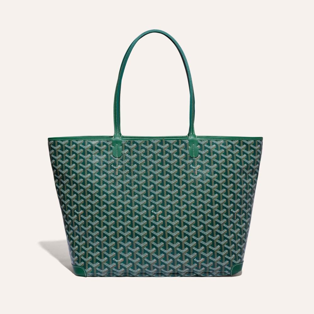 حقيبة GOYARD النسائية Artois MM باللون الأخضر ARTOISMMLTY09CL09P