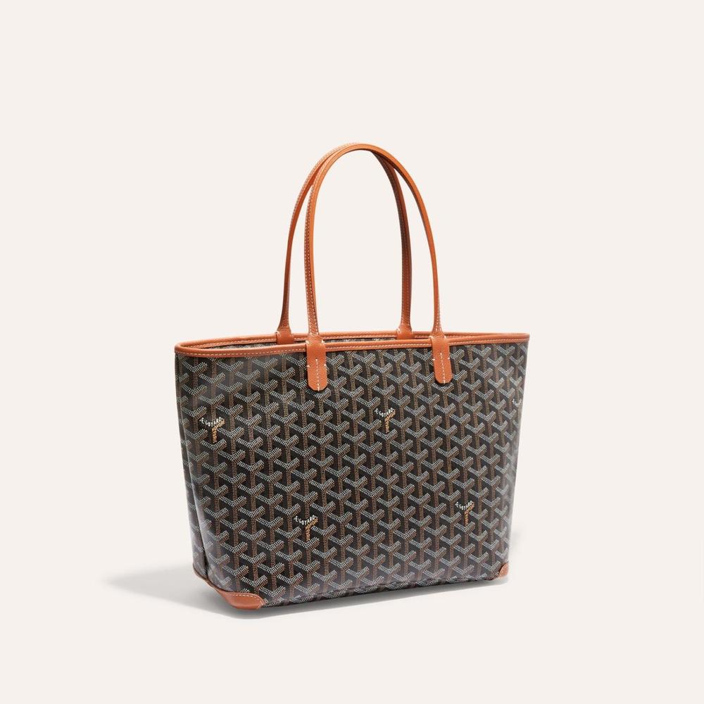 حقيبة GOYARD النسائية Artois PM باللون الأسود والبني ARTOISPMLTY01CL03P