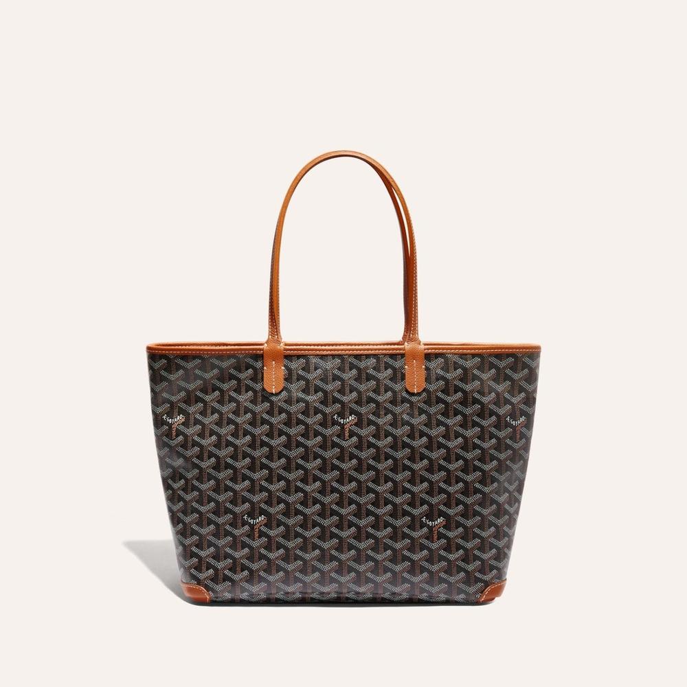 حقيبة GOYARD النسائية Artois PM باللون الأسود والبني ARTOISPMLTY01CL03P