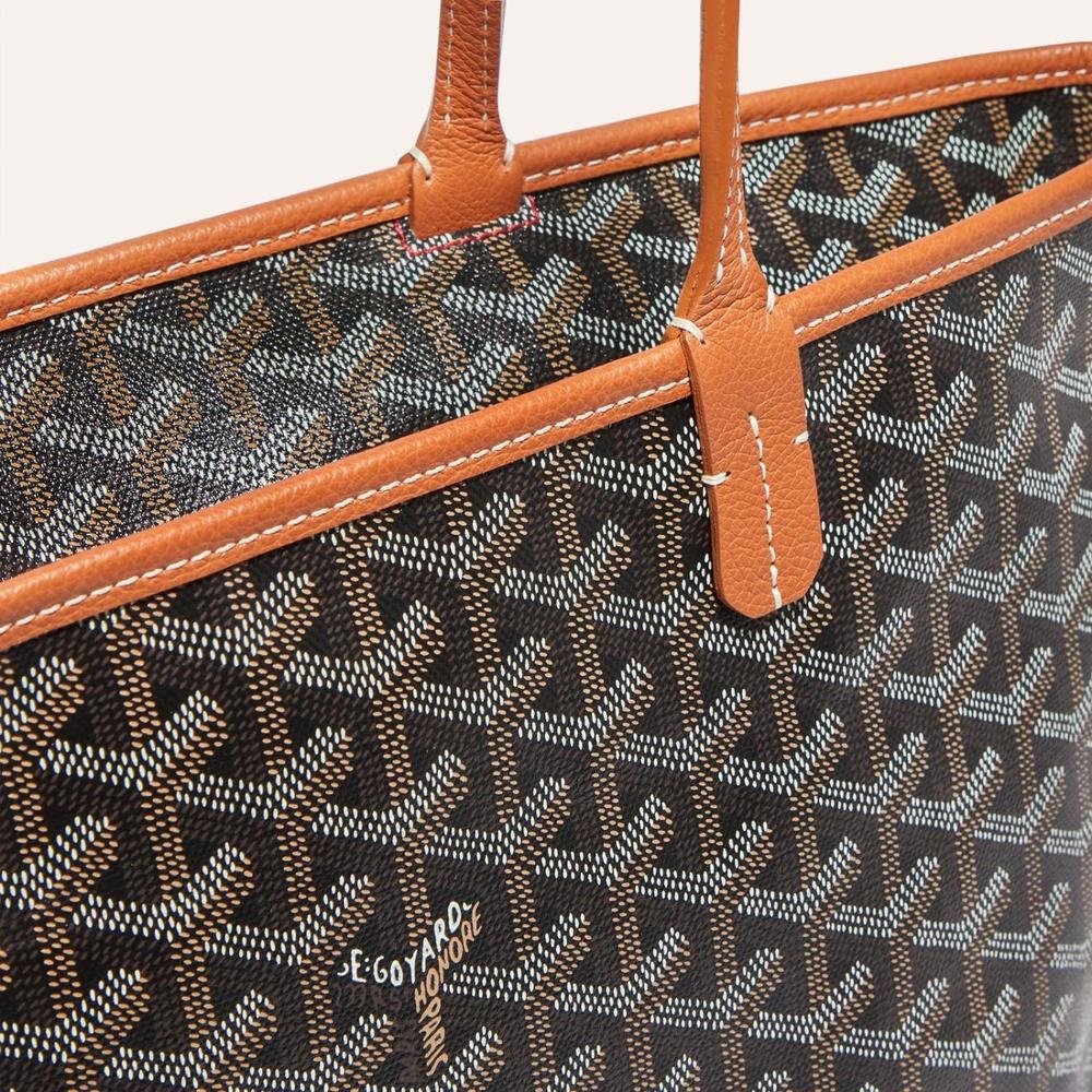 حقيبة GOYARD النسائية Artois PM باللون الأسود والبني ARTOISPMLTY01CL03P